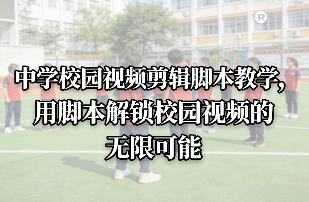 中学校园视频剪辑脚本教学，用脚本解锁校园视频的无限可能 - 来及网络