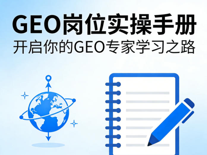GEO岗位实操手册，开启你的GE0专家学习之路 - 来及网络