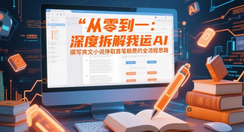 从零到一：深度拆解我运用AI撰写爽文小说挣取首笔稿费的全流程思路 - 来及网络