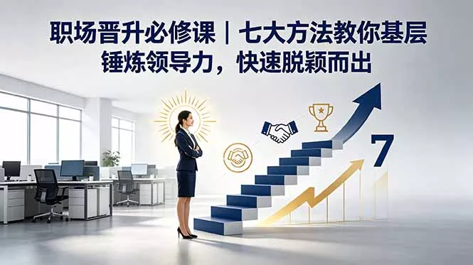 付费文章：职场晋升必修课｜七大方法教你基层锤炼领导力，快速脱颖而出 - 来及网络