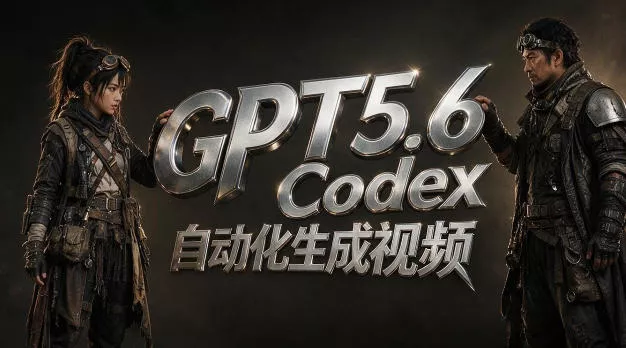 GPT5.6+Codex自动化生成视频全流程实战，从提示词设计、角色设定、封面海报，到视频生成思路与自动化工作流 - 来及网络