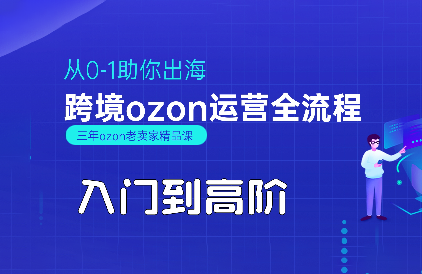 悟空跨境·OZON入门到高阶全流程 - 来及网络
