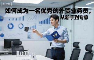 如何成为一名优秀的外贸业务员，从新手到专家 - 来及网络