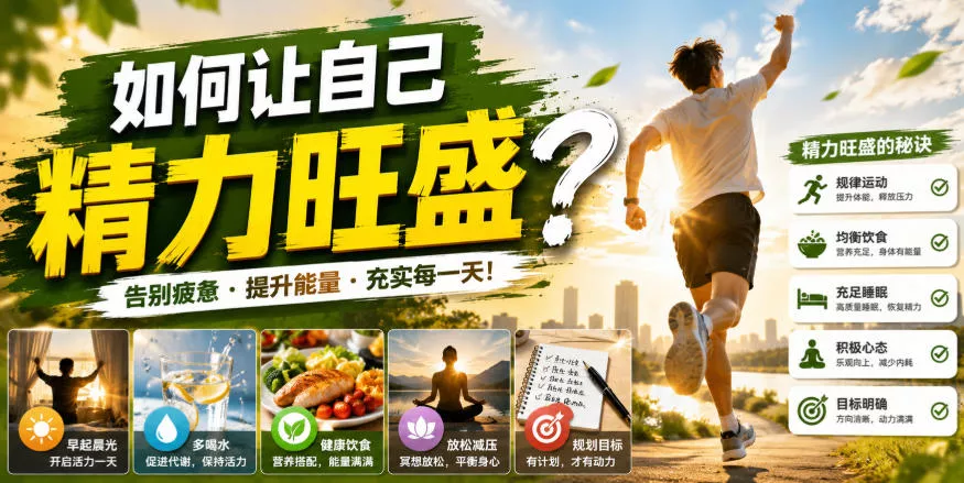 付费文章：如何让自己精力旺盛？ - 来及网络