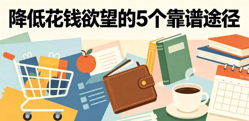 付费文章：降低花钱欲望的5个靠谱途径 - 来及网络