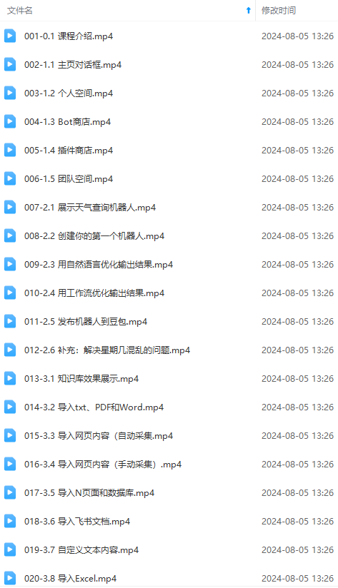 图片[1] - （11990期）Coze-0基础开发 Agent智能体教程：不需要懂编程，做属于自己的对话机器人 - 来及网络