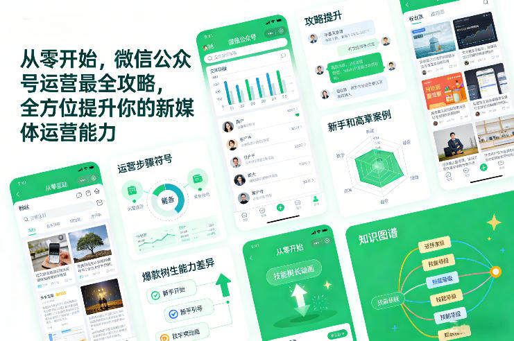从零开始，微信公众号运营最全攻略，全方位提升你的新媒体运营能力 - 来及网络