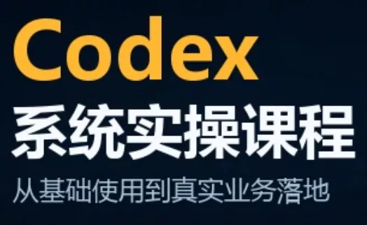 codex系统实操课程(更新10月) - 来及网络