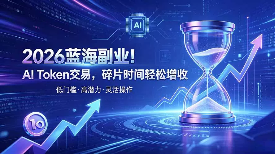 AI Token算力赛道！普通人可入局的数字副业 - 来及网络