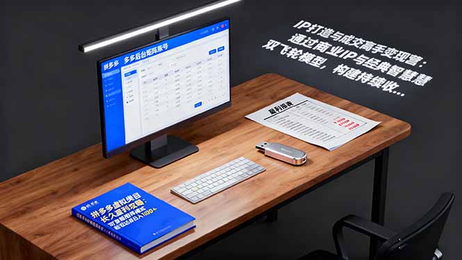 IP打造与成交高手变现营:通过商业IP+经典智慧双飞轮模型 构建持续收钱系统 - 来及网络