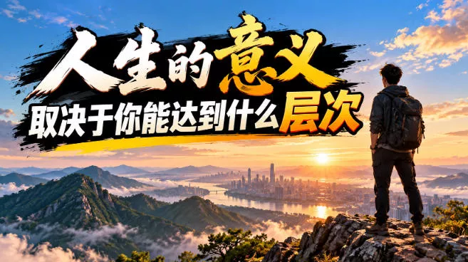 某公众号付费文章：人生的意义，取决于你能达到什么层次 - 来及网络