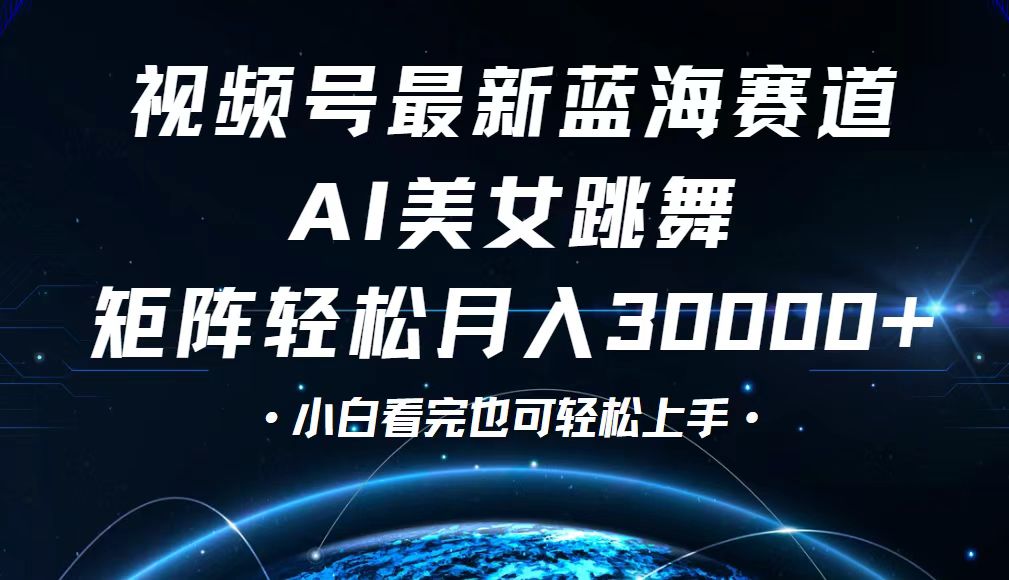 （12594期）视频号最新蓝海赛道，小白也能轻松月入30000+ - 来及网络
