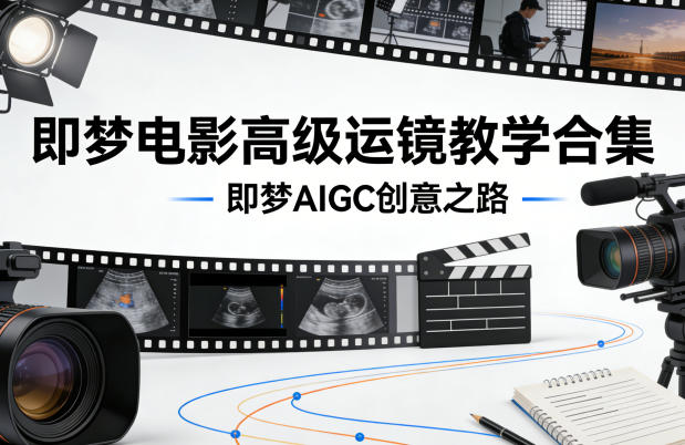 即梦电影高级运镜教学合集，即梦AIGC创意之路 - 来及网络