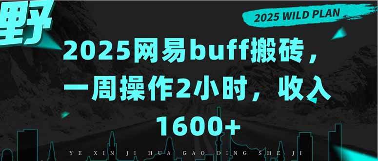 （15666期）2025网易buff搬砖，一周操作2小时，收入1600+ - 来及网络