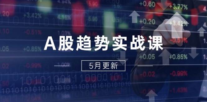（14808期）A股趋势实战课：主力动向+政策红利，2025全年策略5月更新 - 来及网络