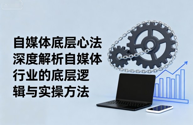 自媒体底层心法，深度解析自媒体行业的底层逻辑与实操方法 - 来及网络
