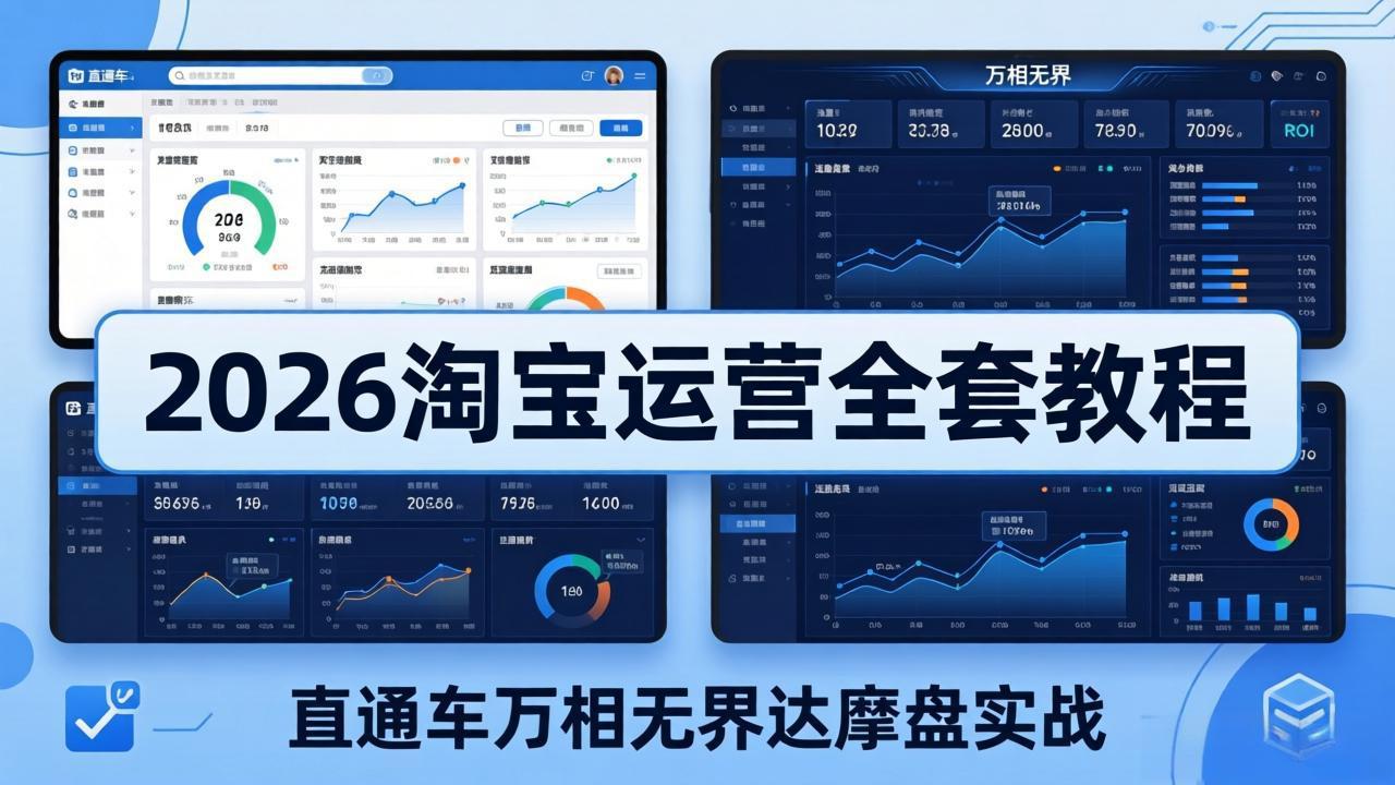 2026淘宝运营全套教程(更新5月8日 - 来及网络