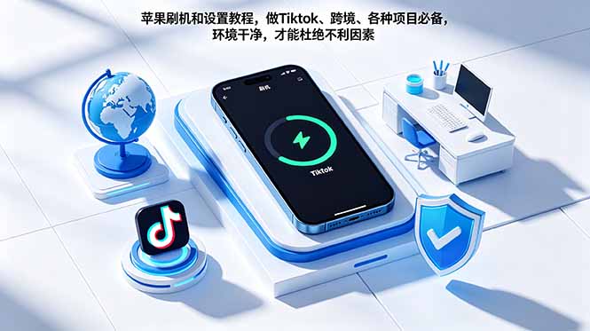 苹果刷机和设置教程，做Tiktok、跨境、各种项目必备，环境干净，才能杜绝不利因素 - 来及网络