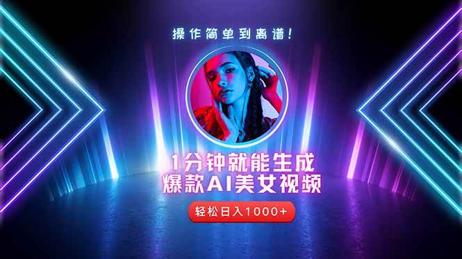 （14702期）2025年最强副业：用AI做短视频，从零开始打造爆款账号！ - 来及网络