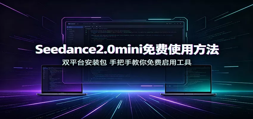 Seedance2.0mini免费使用方法：双平台安装包，手把手教你免费启用工具 - 来及网络