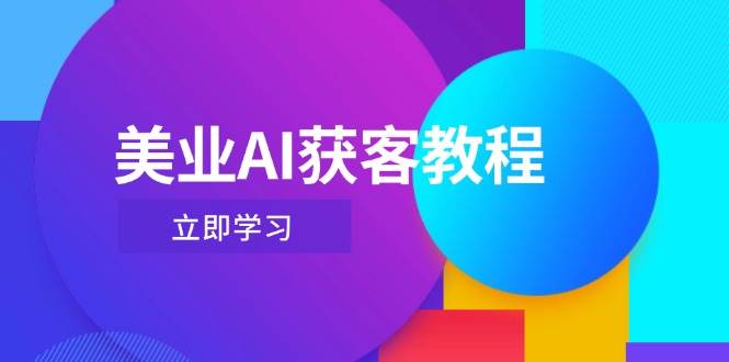 （14536期）美业AI获客教程，用Deepseek+数字人，轻松玩转抖音直播间 - 来及网络