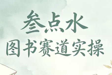 叁点水图书赛道实操 - 来及网络