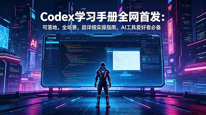 Codex学习手册全网首发：可落地，全场景，超详细实操指南，AI工具爱好者必备 - 来及网络