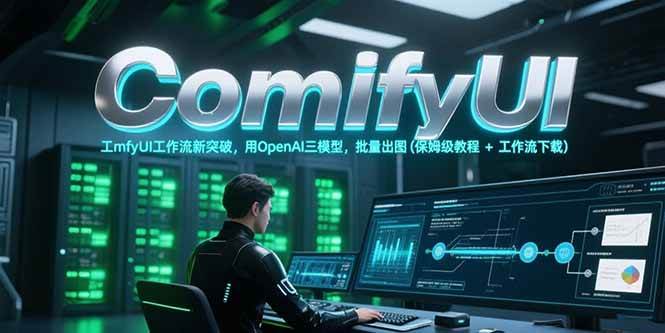 （15191期）ComfyUI工作流新突破，用OpenAI三模型，批量出图(保姆级教程+工作流下载) - 来及网络