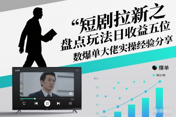 短剧拉新之盘点玩法日收益五位数爆单大佬实操经验分享 - 来及网络