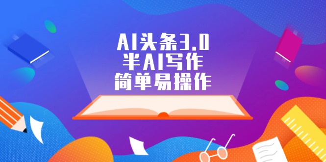 （12266期）AI头条3.0，半AI写作，简单易操作 - 来及网络