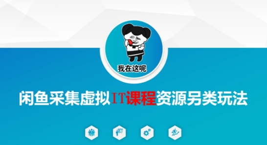 闲鱼采集虚拟IT课程资源另类玩法，干货满满 - 来及网络