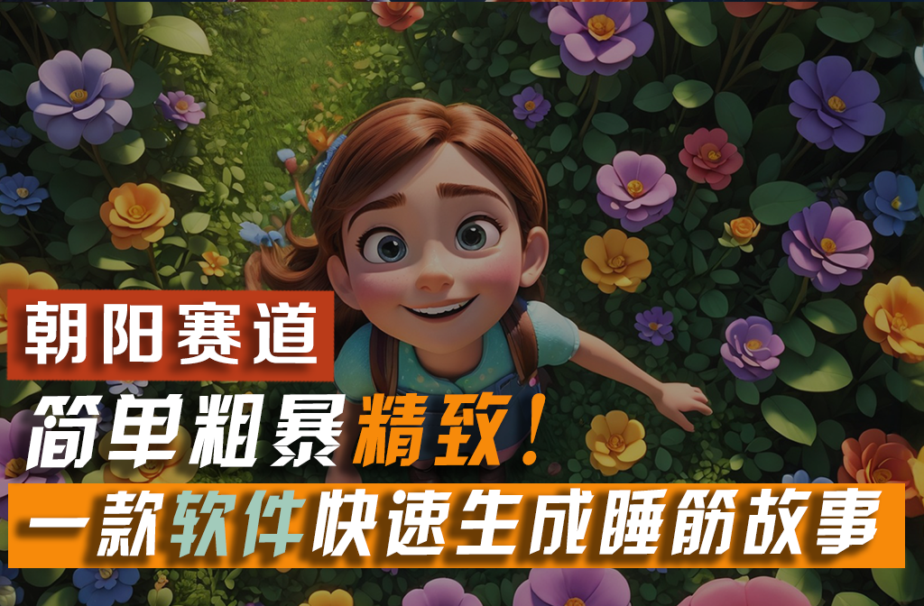 （11405期）利用一款软件5分钟一条爆款睡筋故事，简单粗暴精致！小白月入2w+ - 来及网络