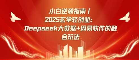小白逆袭指南，2025玄学轻创业：Deepseek大数据+周易算法的融合玩法 - 来及网络