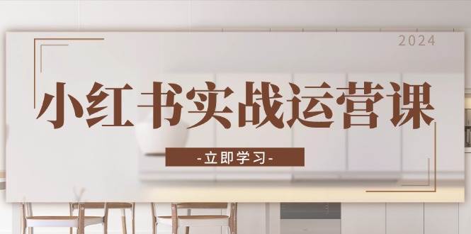 （13238期）小红书实战运营课：从开通店铺到直播话术，打造爆款笔记与高效直播 - 来及网络