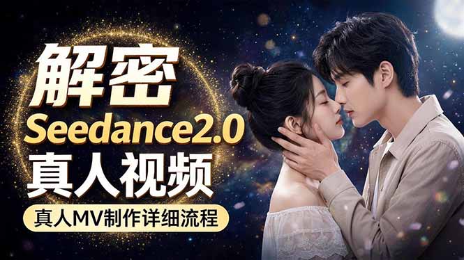 Seedance 2.0电影级真人 MV全流程拆解：提示词、运镜、粒子特效，手把手实操 - 来及网络