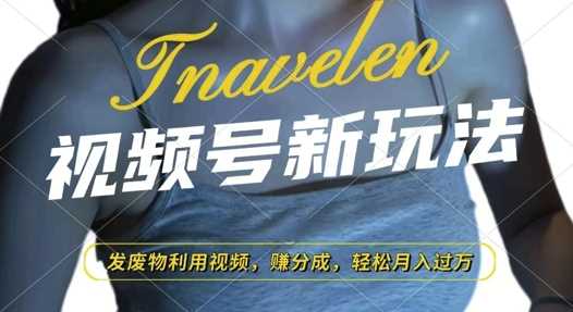视频号新玩法，废物利用视频，撸分成收益，轻松月入过W【揭秘】 - 来及网络