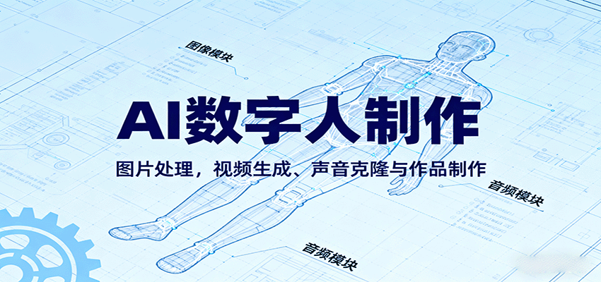 AI永生数字人制作教程：图片处理，视频生成、声音克隆与作品制作 - 来及网络