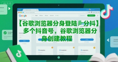 谷歌浏览器分身登陆多个抖音号，谷歌浏览器分身创建教程 - 来及网络