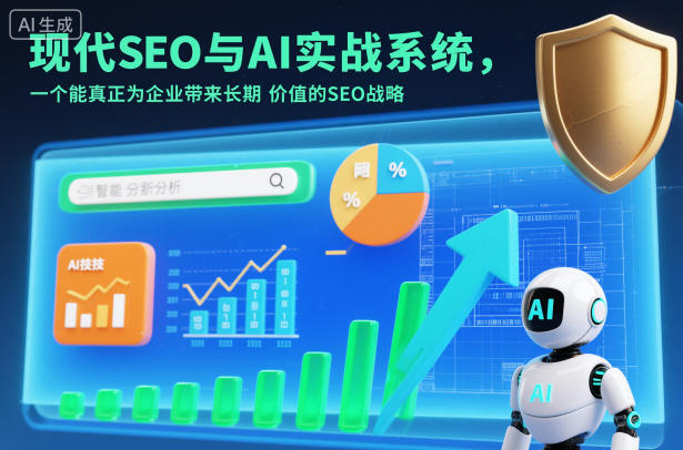 现代SEO与AI实战系统，一个能真正为企业带来长期价值的SEO战略(英语+中文字幕) - 来及网络