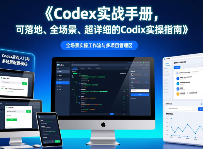 Codex实战手册，可落地、全场景、超详细的Codex实操指南 - 来及网络