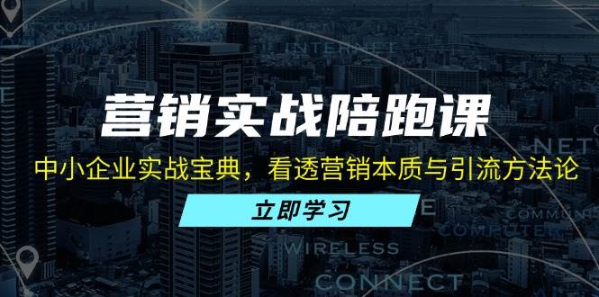 （13146期）营销实战陪跑课：中小企业实战宝典，看透营销本质与引流方法论 - 来及网络