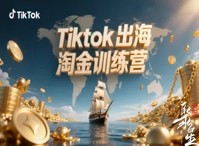 Tiktok出海淘金训练营，跨境电商TK实战变现 - 来及网络
