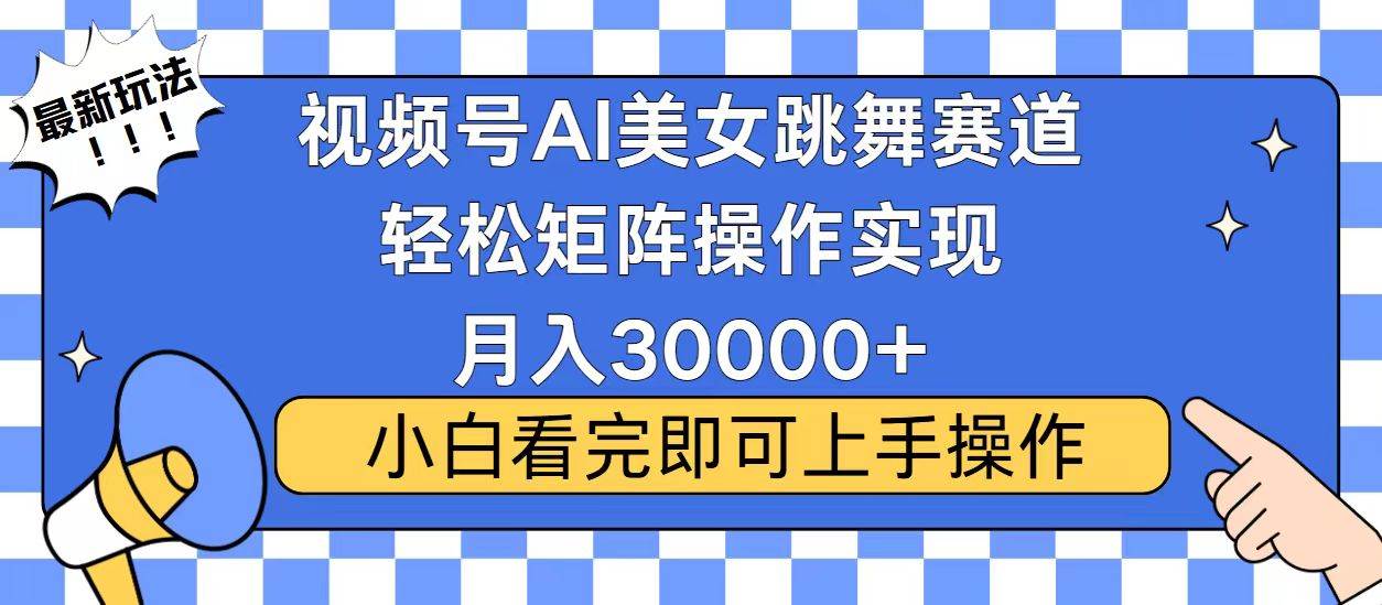 （13813期）视频号蓝海赛道玩法，当天起号，拉爆流量收益，小白也能轻松月入30000+ - 来及网络