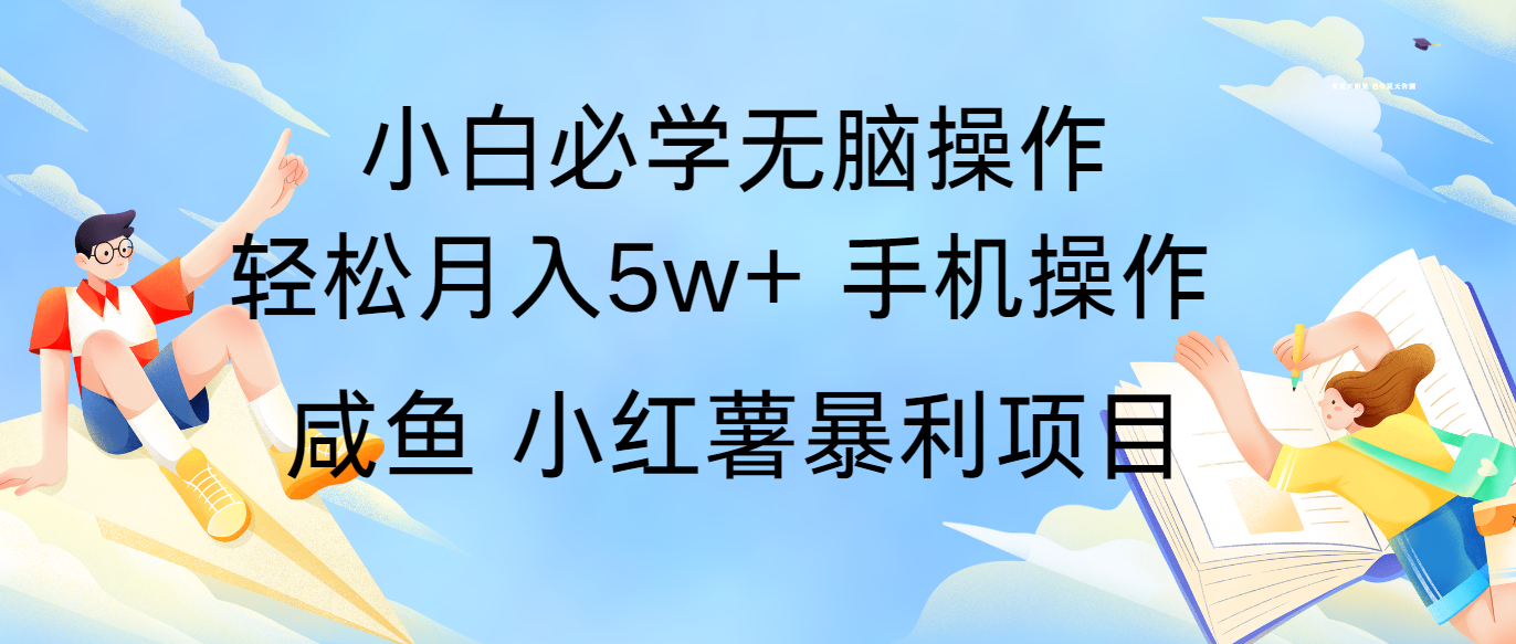 全网首发2024最暴利手机操作项目，简单无脑操作，每单利润最少500+ - 来及网络