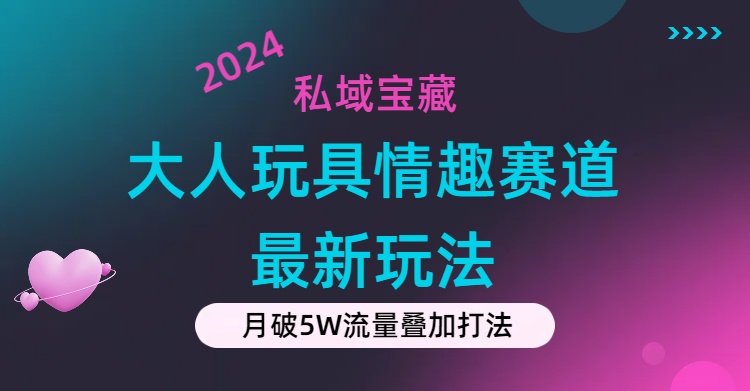（11541期）私域宝藏：大人玩具情趣赛道合规新玩法，零投入，私域超高流量成单率高 - 来及网络