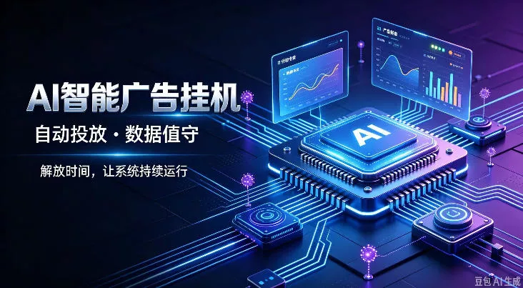 AI智能广告挂G｜全自动广告任务运营项目拆解，解放时间解放双手，让系统持续运行【揭秘】 - 来及网络