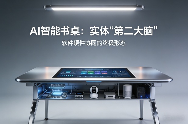 AI智能书桌搭建，构建你的实体“第二大脑”，软件硬件协同的终极形态 - 来及网络