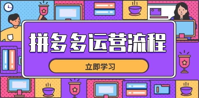 （14503期）拼多多运营流程，从选品到流量，全链路运营技巧，助力店铺爆单 - 来及网络
