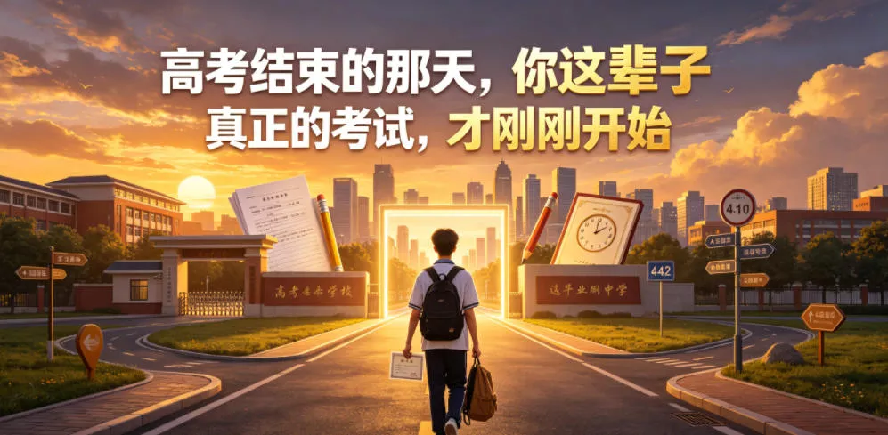 付费文章：高考结束的那天，你这辈子真正的考试，才刚刚开始 - 来及网络