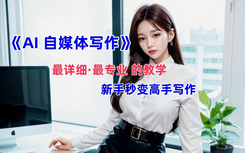 全网最全最细最专业的“AI自媒体写作”教学，新手小白秒变写作高手！ - 来及网络